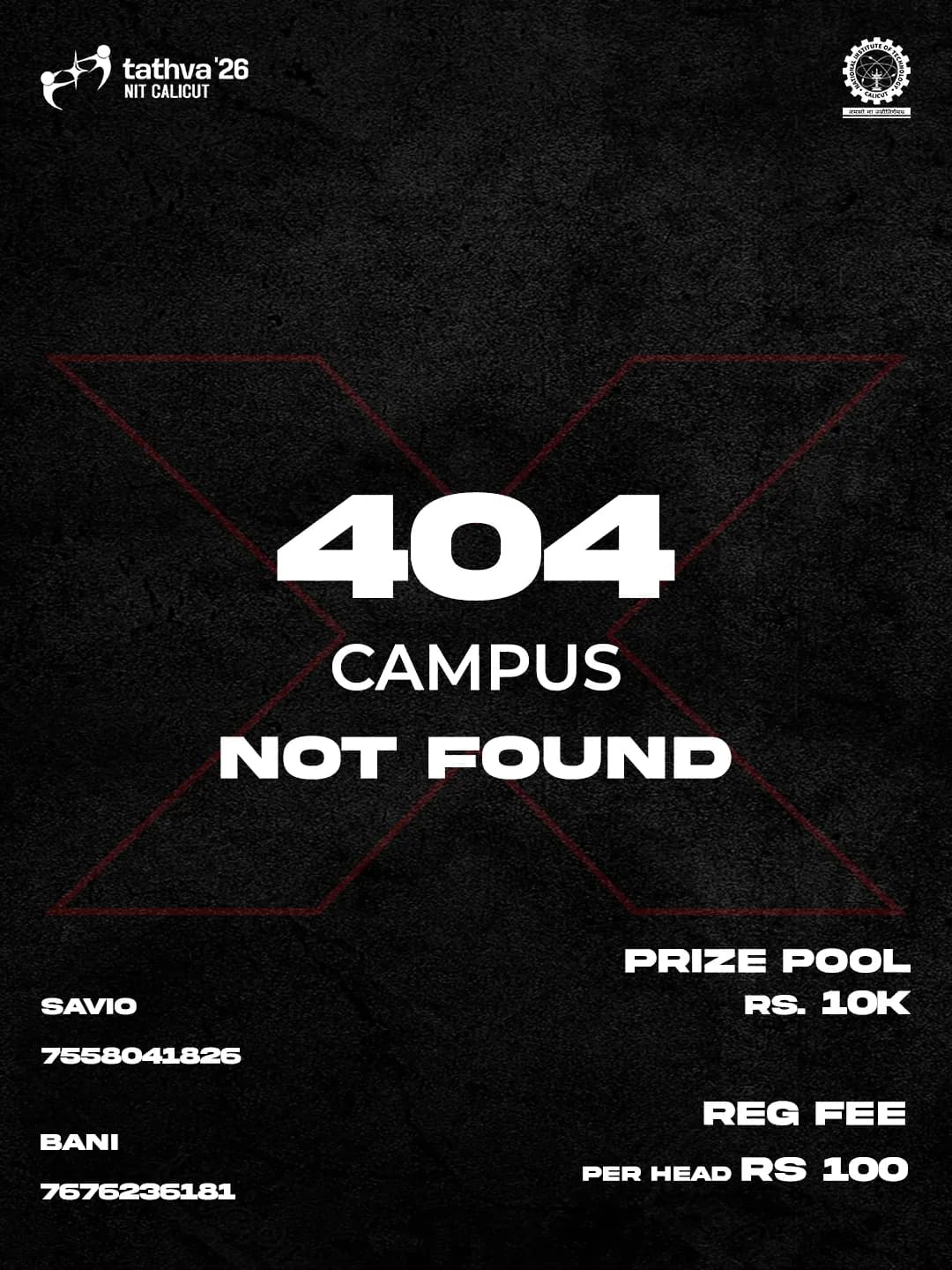 404 CAMPUS NOT FOUND